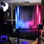 BVSW High School homecoming dance glow party photo booth. BVSW High School homecoming dance glow party photo booth.