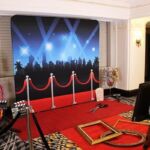 Hollywood movie themed red carpet photo booth rentals Hollywood movie themed red carpet photo booth rental