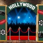 Hollywood party red carpet photo booth rental backdrop Hollywood party red carpet photo booth rental backdrop