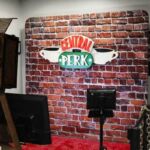 Friends TV show graduation party photo booth rental Friends TV show graduation party photo booth rental