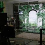 Ancient medieval ruins green ivy photo booth backdrop Ancient medieval ruins green ivy photo booth backdrop