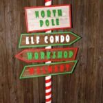 Christmas holiday party photo booth rental north pole sign Christmas holiday party photo booth rental north pole sign