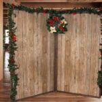 Our rustic Christmas holiday party photo booth rental Our rustic Christmas holiday party photo booth rental