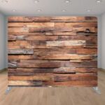 Rustic Logs Mini Red Carpet Wedding Party Photo Booth Rental Backdrop Rustic Logs Mini Red Carpet Wedding Party Photo Booth Rental Backdrop