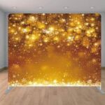 Gold Blitz Winter Holiday Photo Booth Rental Backdrop Gold Blitz Winter Holiday Photo Booth Rental Backdrop