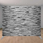 Grey Rock Wall Wedding Photo Booth Red Carpet Backdrop Grey Rock Wall Wedding Photo Booth Red Carpet Backdrop