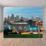 Kansas City Skyline Red Carpet Photo Booth Backdrop Rental Kansas City Skyline Red Carpet Photo Booth Backdrop Rental