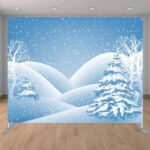 Winter Days Holiday Photo Booth Rental Backdrop Winter Days Holiday Photo Booth Rental Backdrop