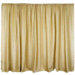 Shimmering Gold Draped Fabric Backdrop Shimmering Gold Draped Fabric Backdrop