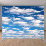 blue sky clouds photo booth backdrop blue sky clouds photo booth backdrop