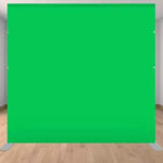 Fabric green screen photo booth party backdrop Fabric green screen photo booth party backdrop