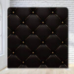 Black Tufted Red Carpet Wedding Party Photo Booth Rental Backdrop Black Tufted Red Carpet Wedding Party Photo Booth Rental Backdrop