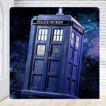 Tardis Doctor Who police box themed party photo booth backdrop Tardis Doctor Who police box themed party photo booth backdrop